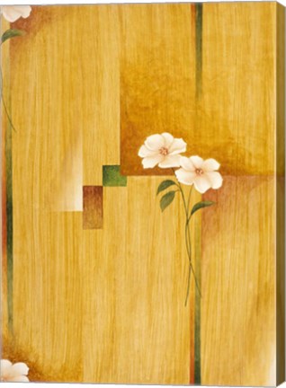 Framed White Bloom 1 Print