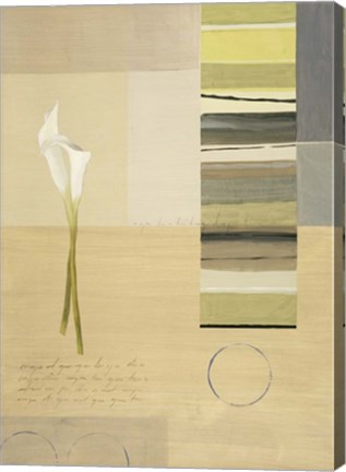 Framed Calla Lily Dance III Print