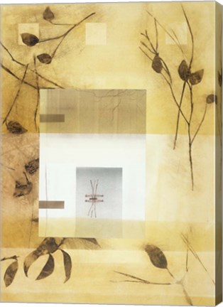 Framed Golden Times II Print