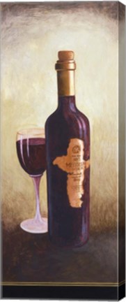 Framed Red Wine 1 Print