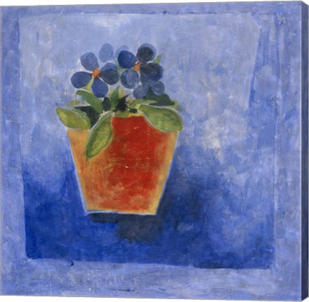 Framed Flower Pot  1 Print