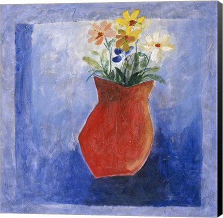 Framed Flower Pot  2 Print