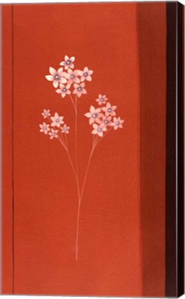 Framed Red Abstract 3 Print