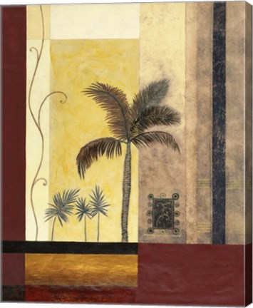 Framed Exotic Palm I Print