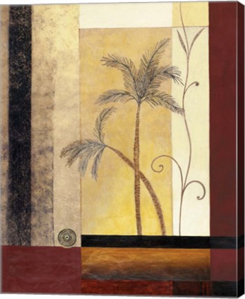 Framed Exotic Palm II Print