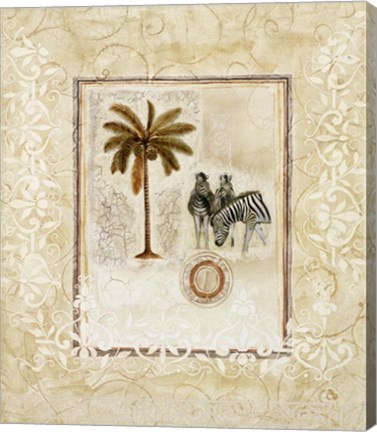 Framed Safari I Print