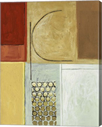 Framed Earth Tone II Print