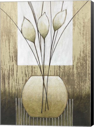 Framed Taupe I Print