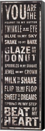 Framed Transit You Complete Me Print