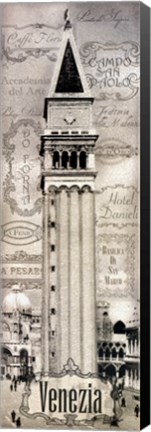 Framed Memories of Venice Print