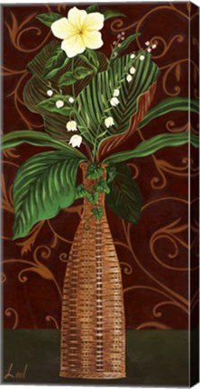 Framed Wicker I Print
