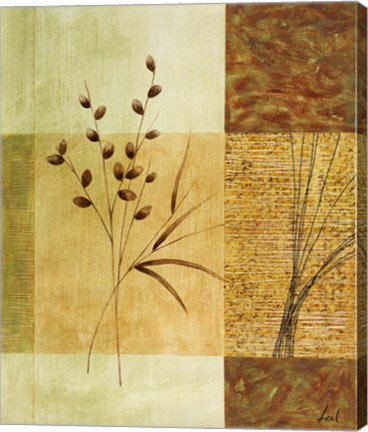 Framed Wheat I Print