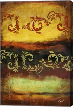 Framed Turbulance II Print