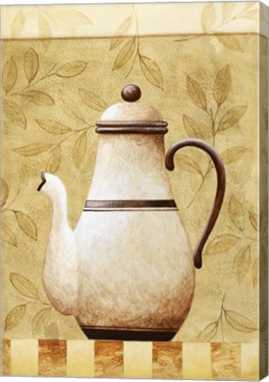 Framed Coffee Pot II Print