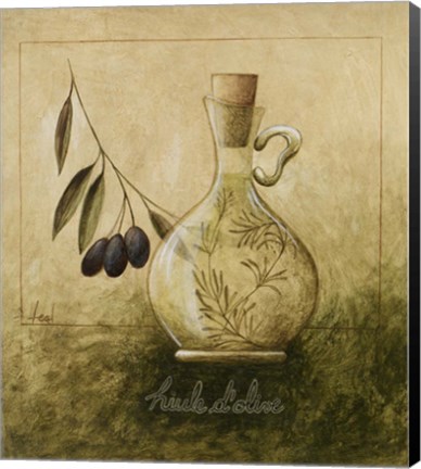 Framed Olive Oil II Print