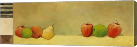 Framed Apples and Pears I Print