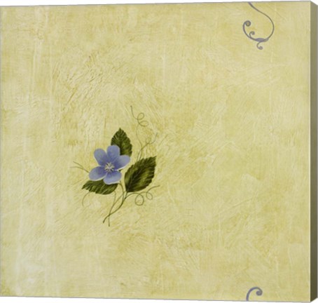 Framed Lavendar Flower Print