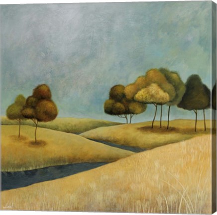 Framed Winding River Print