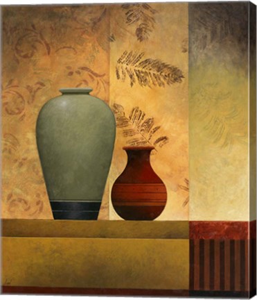 Framed Pair of Vases II Print