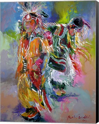 Framed Warriors Print