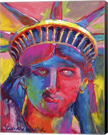 Framed Liberty Print