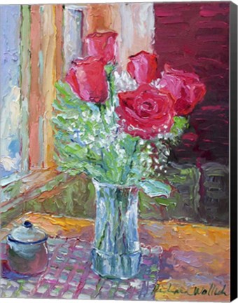 Framed Roses 3 Print