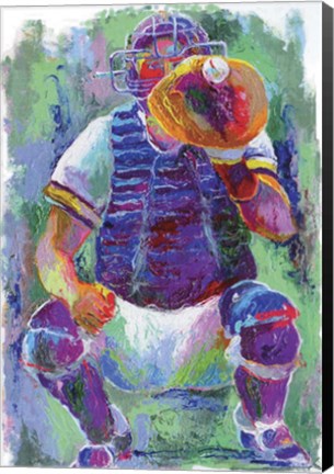 Framed Catcher Print