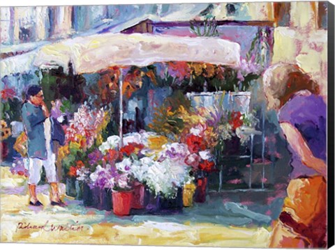 Framed Flowers Print