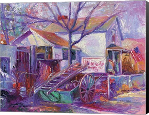 Framed Mercado Print