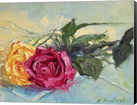 Framed Roses 1 Print