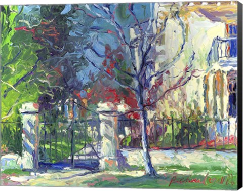 Framed Mansion Print