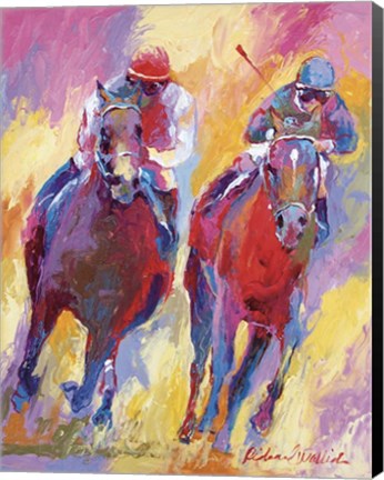 Framed Derby 10 Print