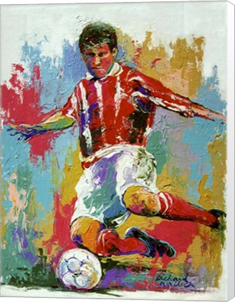 Framed Soccer Print