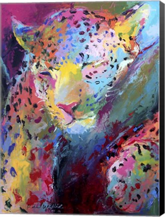 Framed Leopard 3 Print