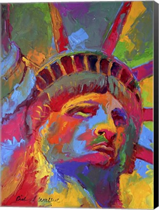 Framed Liberty 1 Print