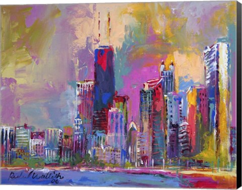 Framed Chicago 4 Print