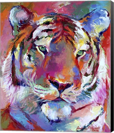 Framed Tiger 4 Print