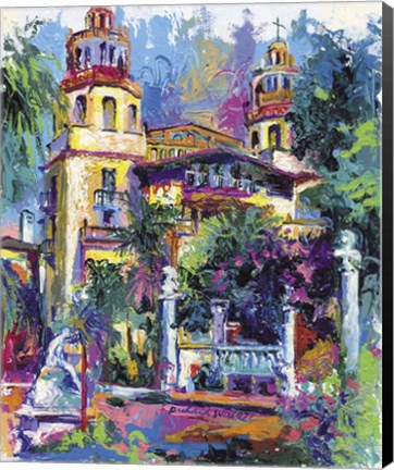 Framed Hearst Castle Print