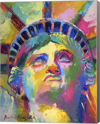 Framed Liberty 2 Print