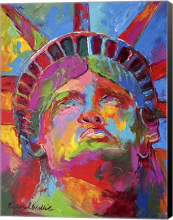 Framed Liberty 4 Print