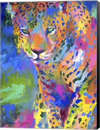 Framed Leopard 2 Print