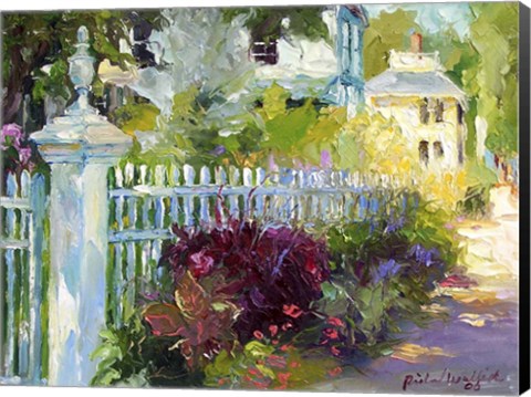 Framed Flowers 3 Print