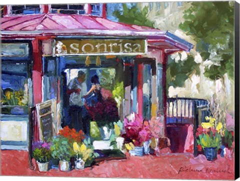 Framed Sonrisa Print