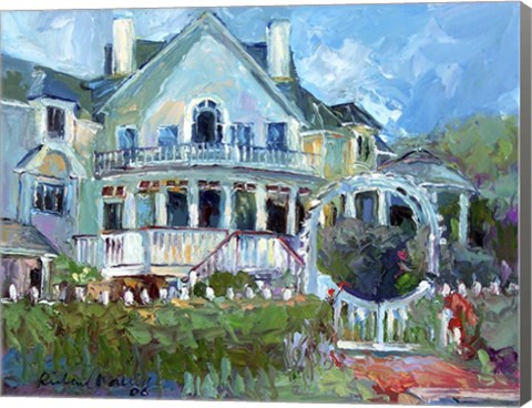 Framed Mansion 2 Print