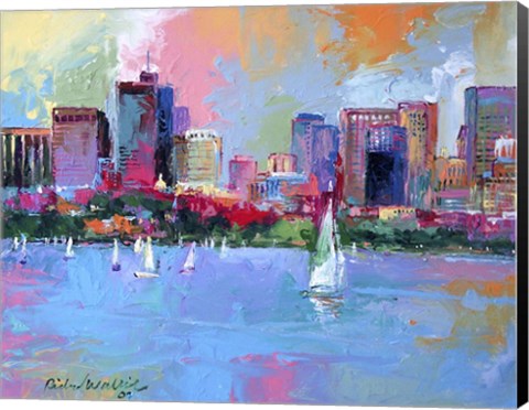Framed Boston 3 Print