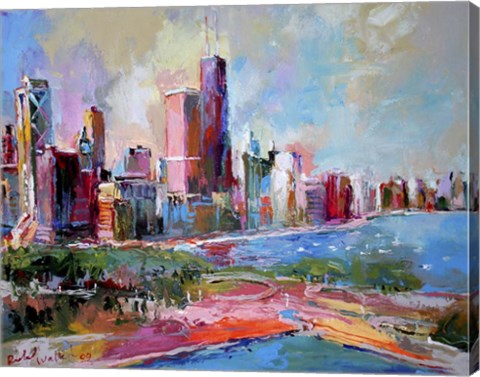 Framed Cityscape Print