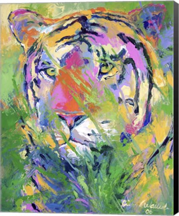 Framed Tiger 2 Print