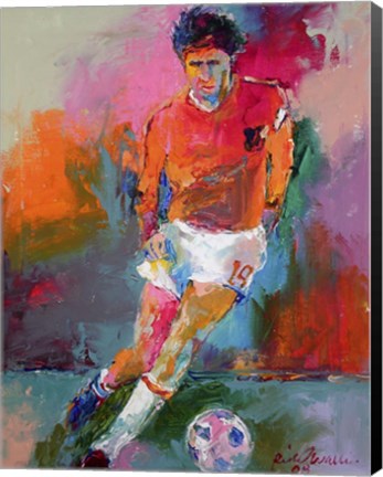 Framed Soccer 1 Print