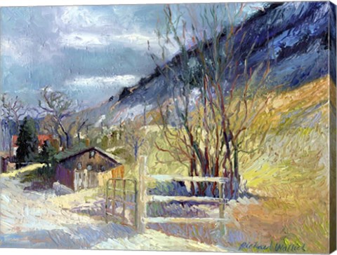 Framed Rooney Ranch 7 Print