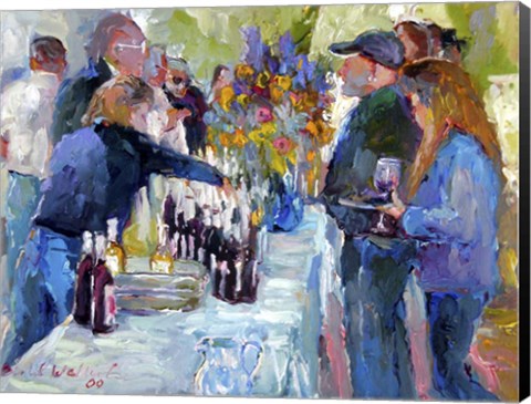 Framed Wine Print